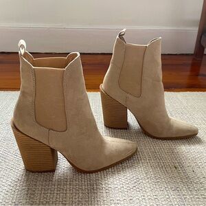 Steve Madden suede booties